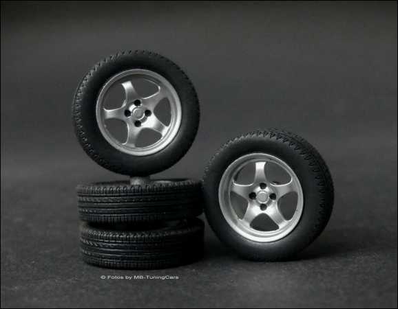 1:18 Opel Vectra A 2000 16V Felgensatz